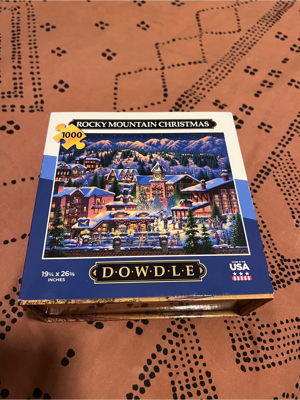 Dowdle Rocky Mountain Christmas 1000 Piece Puzzle